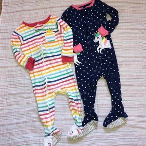 Carter’s cotton footed pajamas